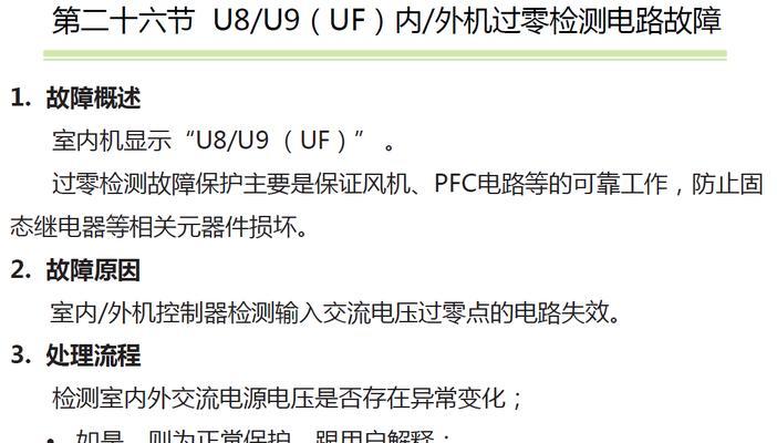 得力空调故障代码有哪些？故障代码含义是什么？