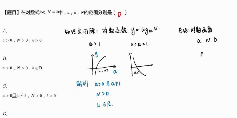 对数函数的定义域求解方法是什么？